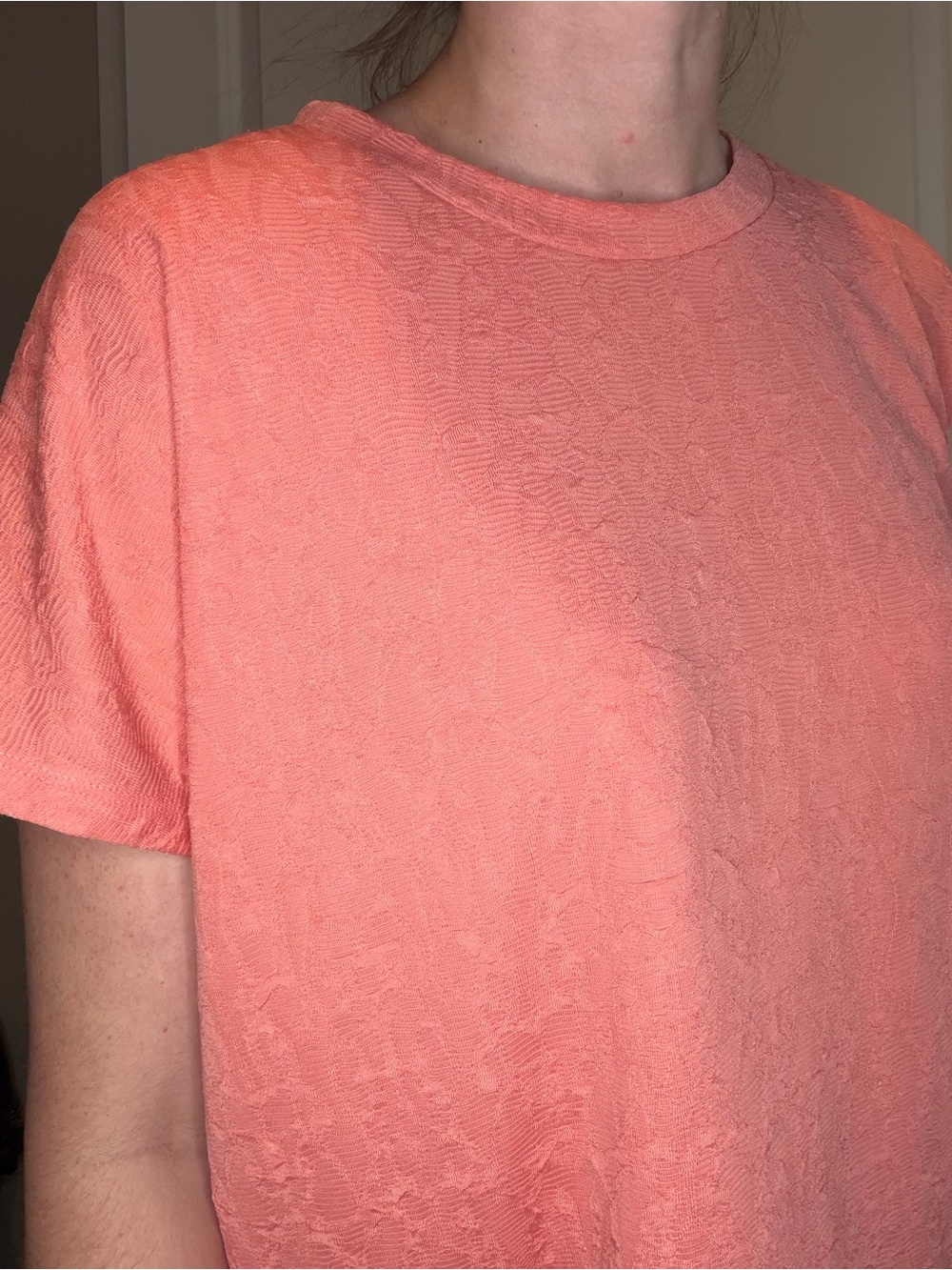 Andrew Marc Women's Coral Lightweight Short-Sleeve Knit Top